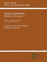 Return To Sorrento ('Torna a Surriento') Orchestra sheet music cover